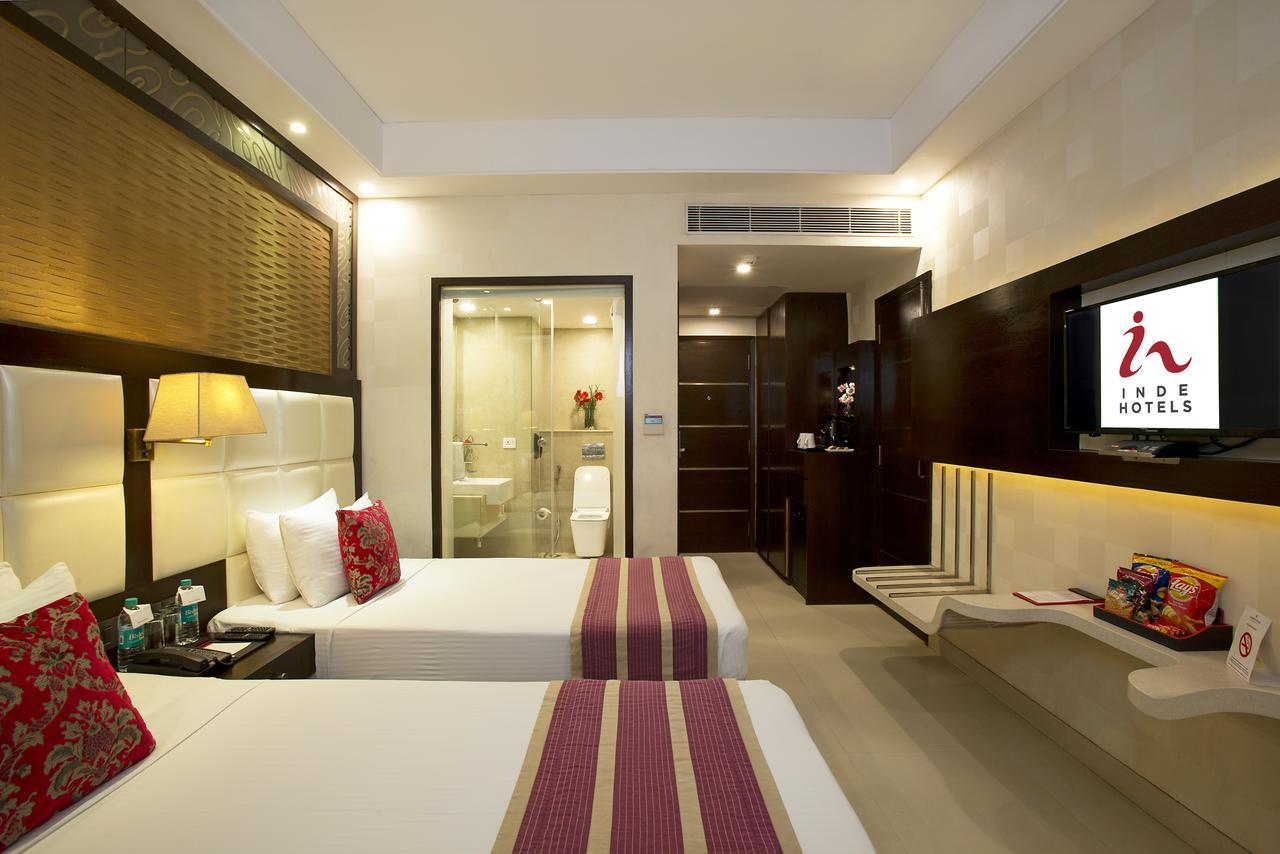 Inde Hotel Chattarpur Nuova Delhi Esterno foto